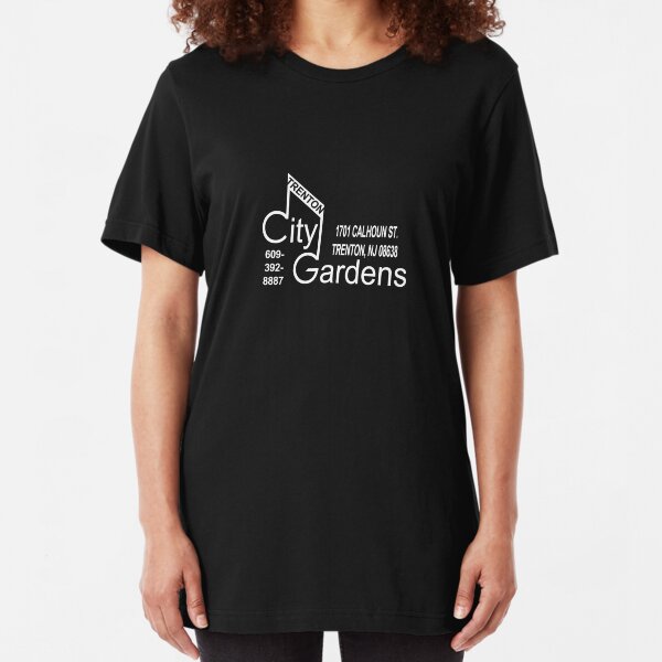 City Gardens - Punk Card Tee Shirt (v 2.1) Slim Fit T-Shirt
