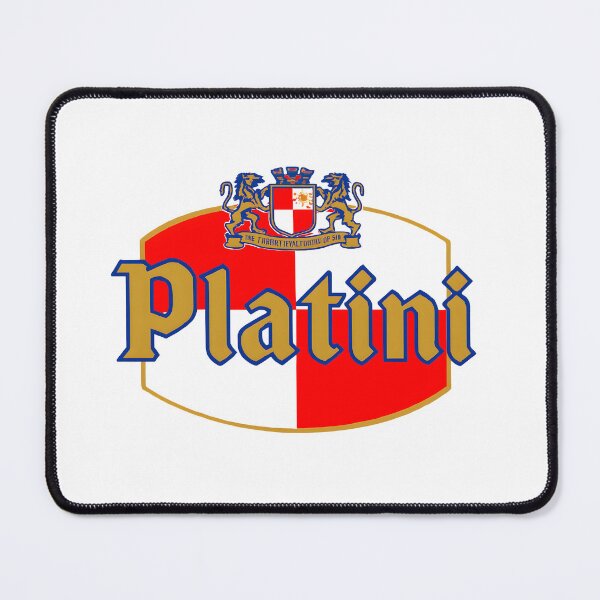 Item preview, Platini Royal Crest Parody Sticker designed and sold by WhisperFrame.