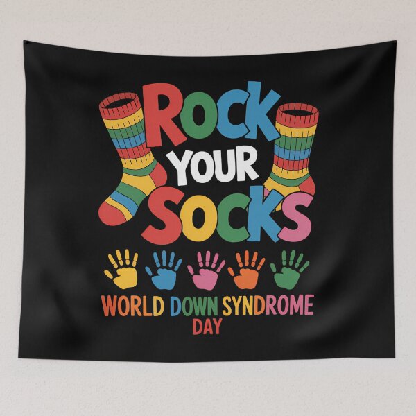 Item preview, World Down Syndrome Day Rock Your Socks Awareness Support designed and sold by brynatshop.