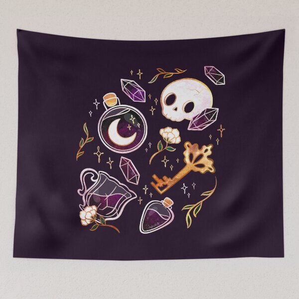 Item preview, Gilded Halloween Trinkets designed and sold by heysoleilart.