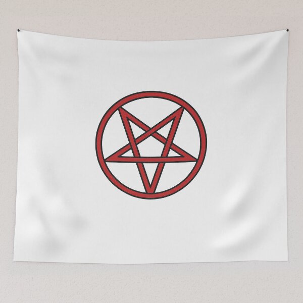 Item preview, Inverted Red Pentagram – Occult Satanic Symbol designed and sold by Fleetwood1994.