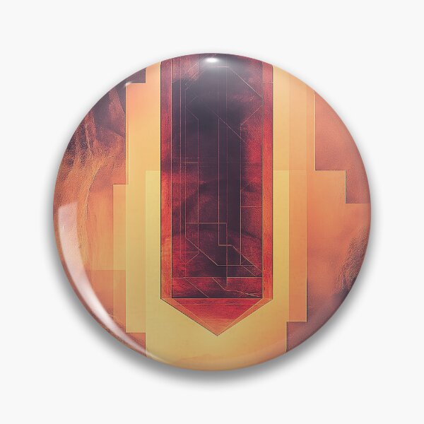 Item preview, Mega Crystal in Abstract Digital World, Game Art Design, Retro Futurism designed and sold by sansgone-art.