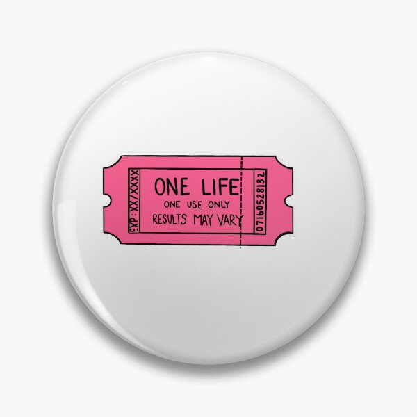 Item preview, One Life Raffle Ticket  designed and sold by CampbellsCreations.