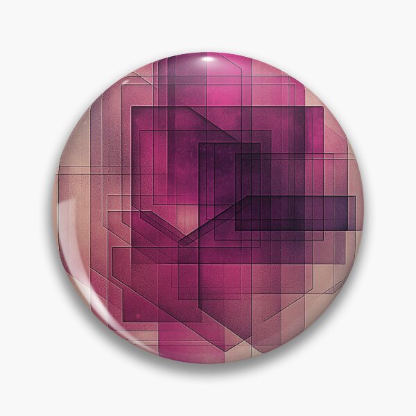 Item preview, Pink Digital Crystal Artwork Inspired by Rothko and Ready Player One designed and sold by sansgone-art.