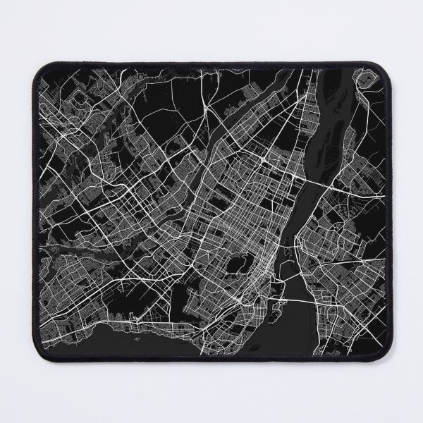 Item preview, Montreal City Map of Quebec, Canada - Full Moon designed and sold by deMAP.