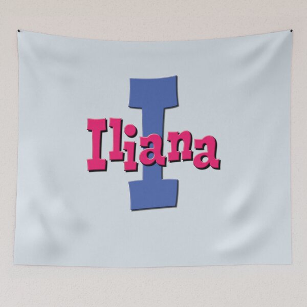 Item preview, I is for Iliana, Girl's/Woman's Name and Initial  designed and sold by CharlottePlaceArt.