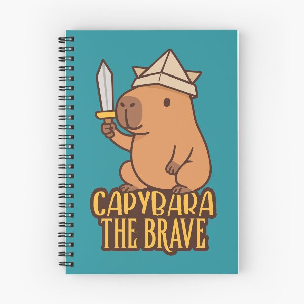 Item preview, Capybara the brave designed and sold by RatArt Designs.
