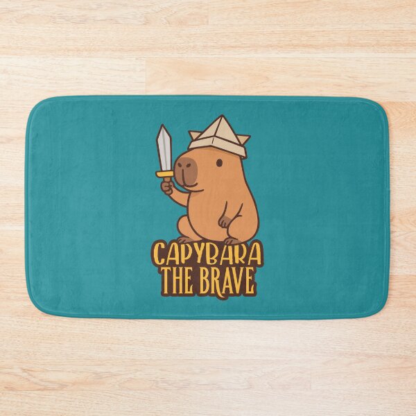 Item preview, Capybara the brave designed and sold by RatArt Designs.