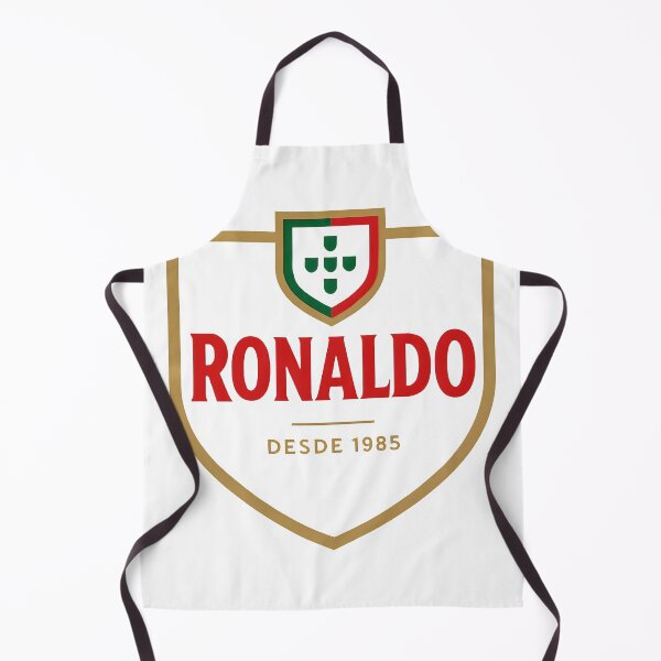 Item preview, Ronaldo Emblem Sticker – Gold Crest Parody Design designed and sold by WhisperFrame.