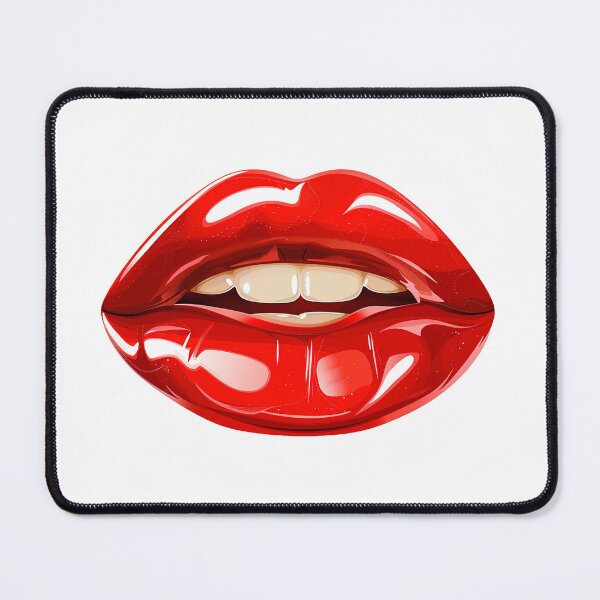 Item preview, Red Glossy Lips designed and sold by MarisoArt.
