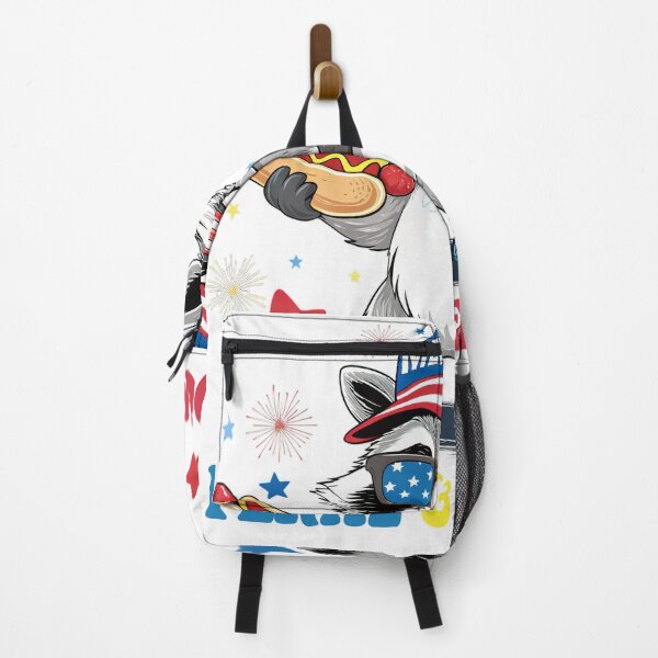 Item preview, Feral and Freedom Raccoon | Retro Fireworks Illustration designed and sold by DamianRoy88.