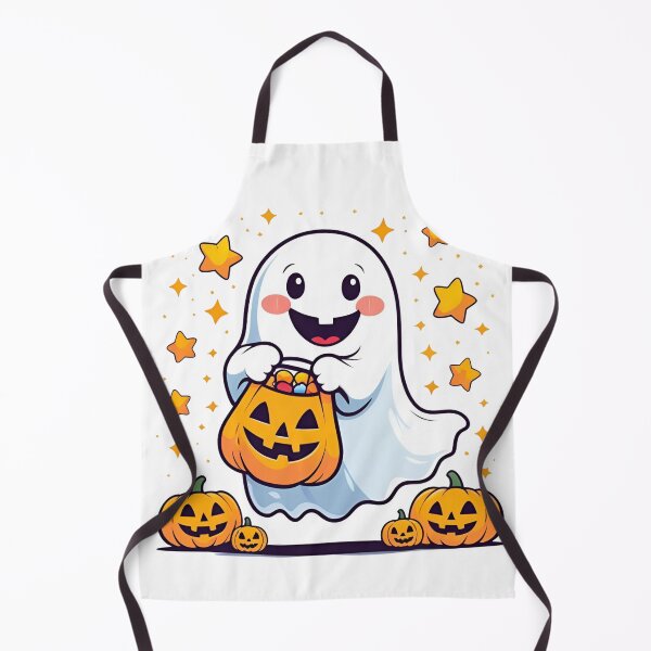 Item preview, Kawaii Halloweenpumpkin, autumn, holiday, witch, vector, night, illustration, cartoon, bat, moon, october, spooky, party, orange, celebration, scary, horror, cat, hat, dark, design, black, season designed and sold by GoodBestDesigns.
