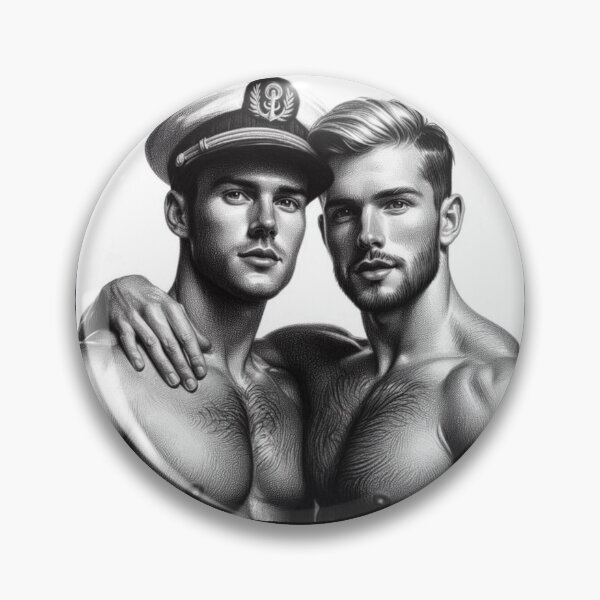Item preview, Tom of Finland Tribute Sailor Boys Gay Pride Graphic Design designed and sold by ItsAKinkThing.
