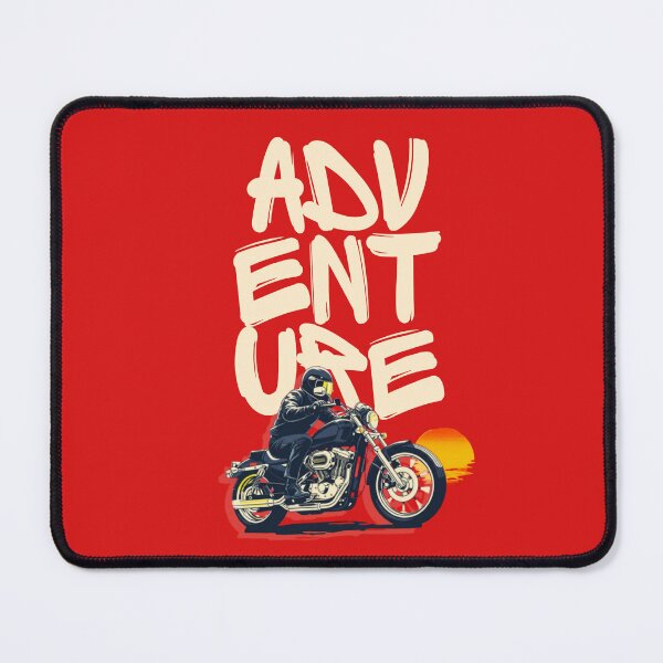 Item preview, Adventure Motorcycle Rider Sunset Graphic – Biker Travel Freedom Art designed and sold by MyStyleHub.