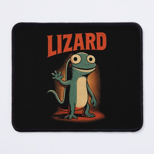 Item preview, Retro Futuristic Horror Lizard | Lizard Poster | Lizard Meme | Lizard Retro Design | Lizard Vintage | Lizard Sci-Fi | Lizard Creature | Lizard Illustration designed and sold by Patternomania.
