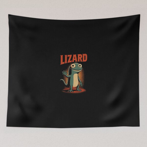 Item preview, Retro Futuristic Horror Lizard | Lizard Poster | Lizard Meme | Lizard Retro Design | Lizard Vintage | Lizard Sci-Fi | Lizard Creature | Lizard Illustration designed and sold by Patternomania.