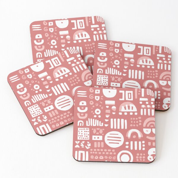 Item preview, Tribal Abstract Terracotta Pattern designed and sold by Moisky Patterns.
