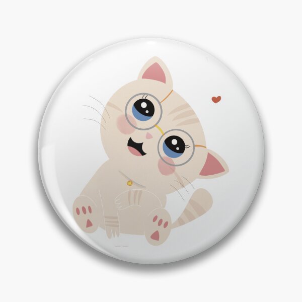 Item preview, Blue eyed cute cat designed and sold by studioarjuna.com.