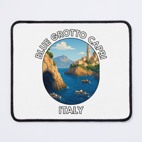 Item preview, Blue Grotto Capri Italy – Mediterranean Sea Cave Travel designed and sold by inkNext.