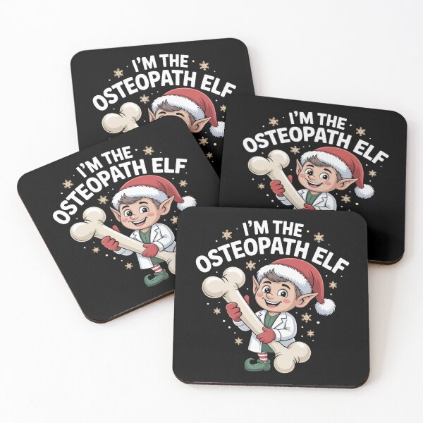 Item preview, I’m the Osteopath Elf – Funny Christmas Osteopathy Design designed and sold by osteopath shop.