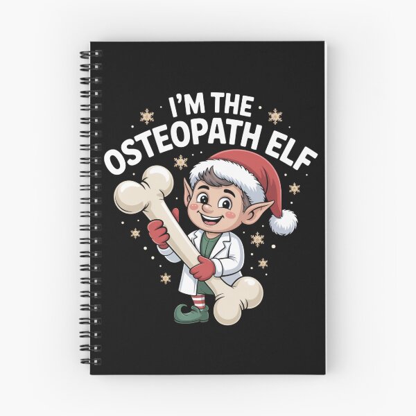 Item preview, I’m the Osteopath Elf – Funny Christmas Osteopathy Design designed and sold by osteopath shop.
