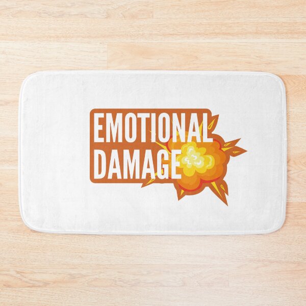 Item preview, “Emotional Damage” – Meme Legends series designed and sold by MarieBlly.