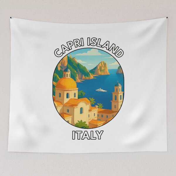 Item preview, Capri Island Campania Italy – Scenic Coastal Travel designed and sold by inkNext.