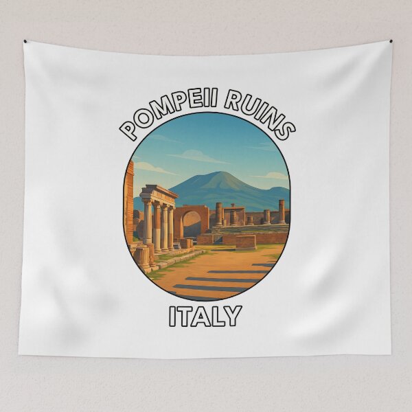 Item preview, Pompeii Ruins Campania Italy – Ancient Roman Travel Site designed and sold by inkNext.