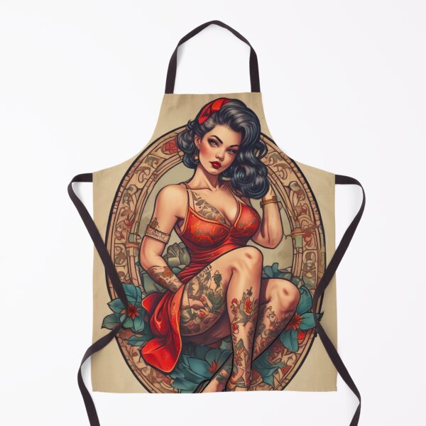 Item preview, Pinup Girl Tattoo designed and sold by MatrixTattoo.
