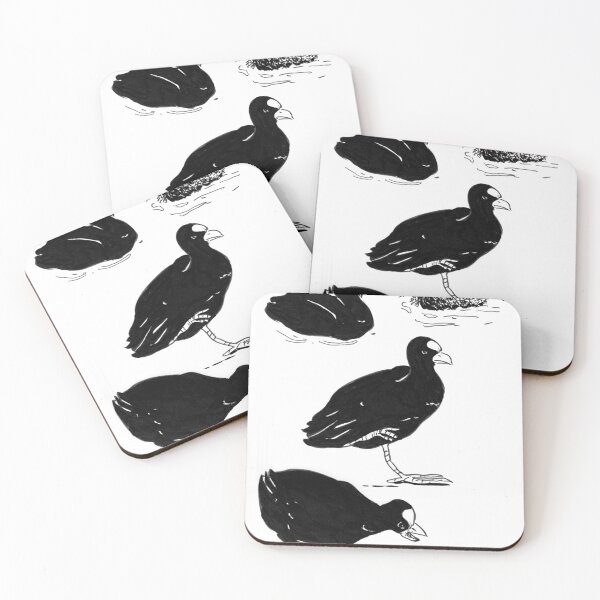 Item preview, Coots black and white designed and sold by Thaliope.
