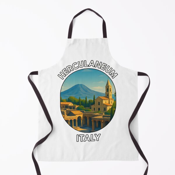 Item preview, Herculaneum Ruins Campania Italy – Ancient Roman Travel Art designed and sold by inkNext.