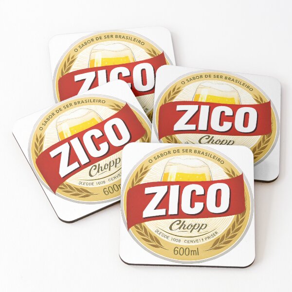 Item preview, Zico Brahma – Brazilian Football Legend Parody Beer Label designed and sold by WhisperFrame.