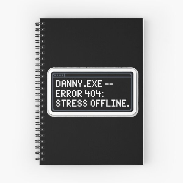 Item preview, Funny Tech Error Sticker – Stress Offline Pixel Art designed and sold by ArtistanForge.