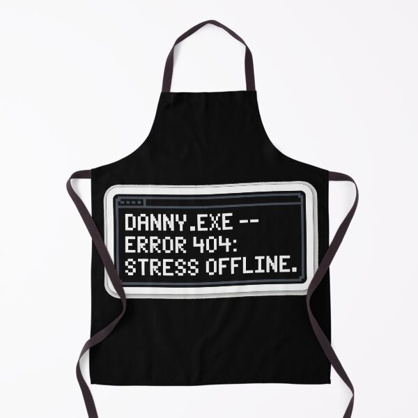 Item preview, Funny Tech Error Sticker – Stress Offline Pixel Art designed and sold by ArtistanForge.
