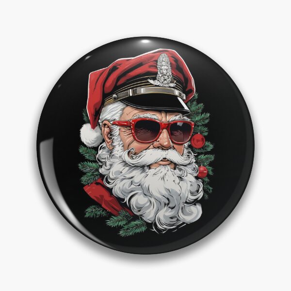 Item preview, Santa Leather Daddy Tom of Finland Tribute Gay Christmas Pride Graphic Design designed and sold by ItsAKinkThing.
