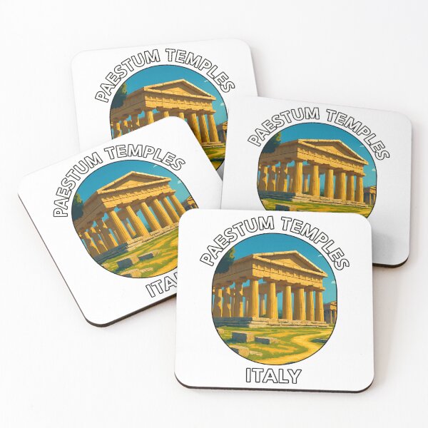 Item preview, Paestum Temples Campania Italy – Ancient Greek Travel Ruins designed and sold by inkNext.