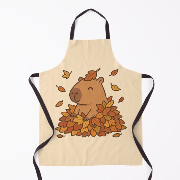 Item preview, Autumn capybara designed and sold by RatArt Designs.