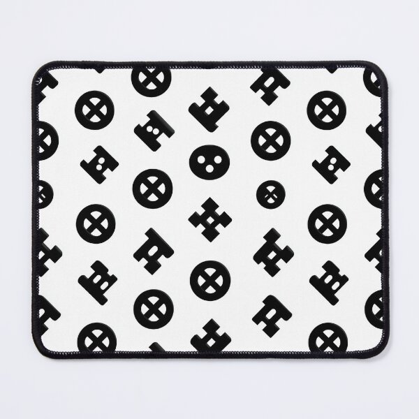 Item preview, Geometric Gear Symbols Pattern designed and sold by Moisky Patterns.