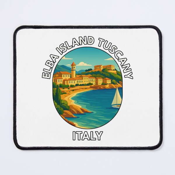 Item preview, Elba Island Tuscany Italy – Summer Coastal Travel Escape designed and sold by inkNext.
