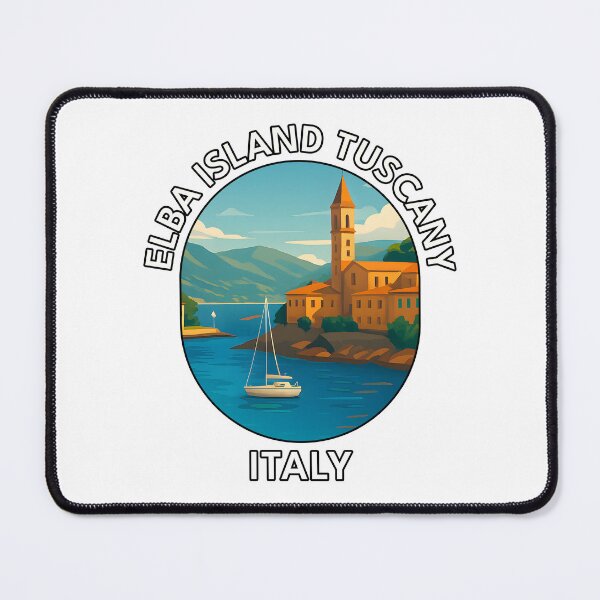 Item preview, Elba Island Tuscany Italy – Sun-Kissed Seaside Village Travel designed and sold by inkNext.
