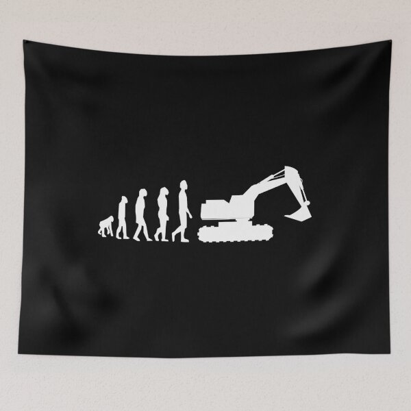 Item preview, Excavator Driver Construction Worker Motif designed and sold by motifsbyth.
