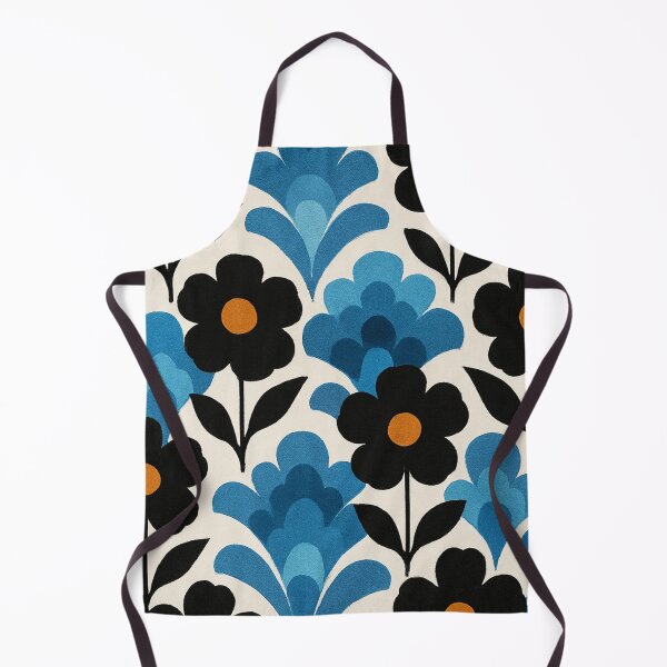 Item preview, Retro floral pattern with contrast designed and sold by Sigtrix.