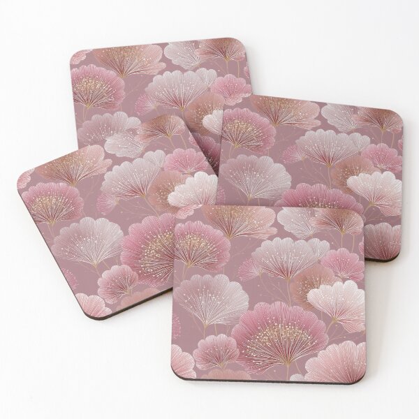 Item preview, Golden Blush Bloom Pattern designed and sold by Moisky Patterns.