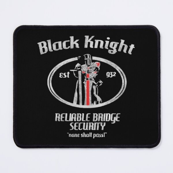 Item preview, Black Knight Est 932 Reliable Bridge Security None Shall Pass designed and sold by ThreadNovaCraze.