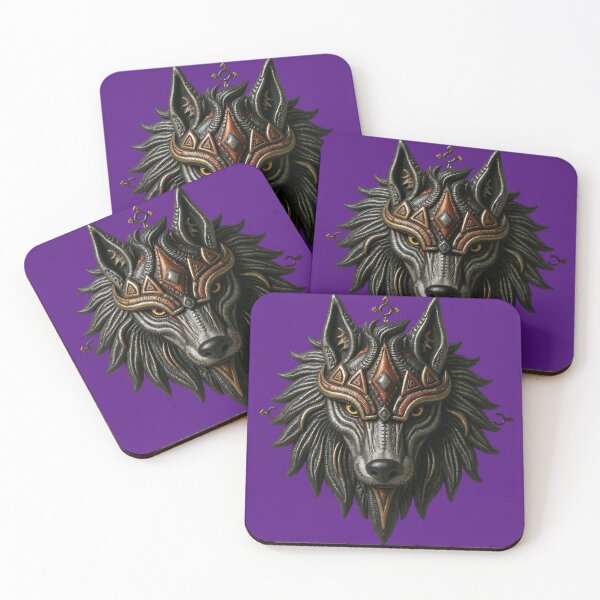 Item preview, Metallic Wolf Head decor, Ornate Werewolf Design, Fantasy Art, Werewolf Shirt, wolf SVG, Celtic Knot Wolf Art, Norse Mythology Animal Print designed and sold by TheGaliyaStudio.