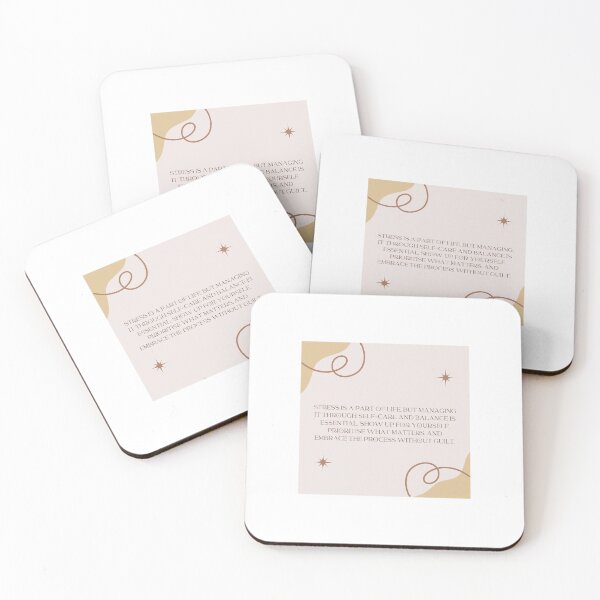 Item preview, Manage stress with balance, self-care, and guilt-free growth. designed and sold by InsightTC.