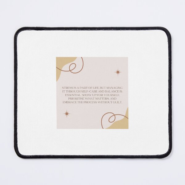 Item preview, Manage stress with balance, self-care, and guilt-free growth. designed and sold by InsightTC.