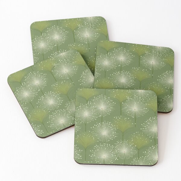 Item preview, Green Whisper Bloom Pattern designed and sold by Moisky Patterns.