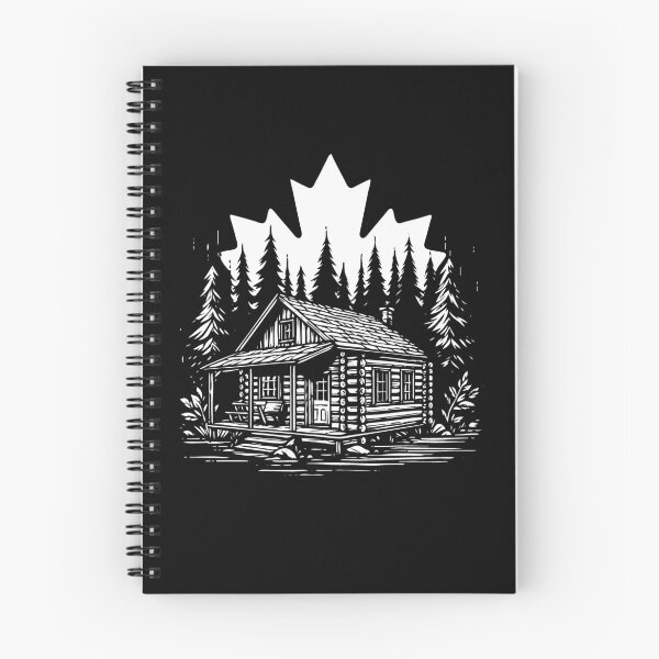 Item preview, Canada Log Cabin Forest – Pure Nature Design designed and sold by RetroMaritalArt.