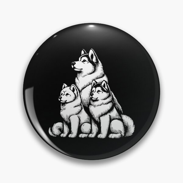 Item preview, Cute sled dog design – winter friends designed and sold by RetroMaritalArt.